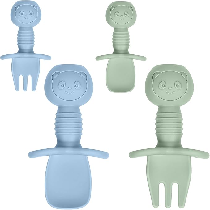 Vicloon Cuillères Bébé Silicone